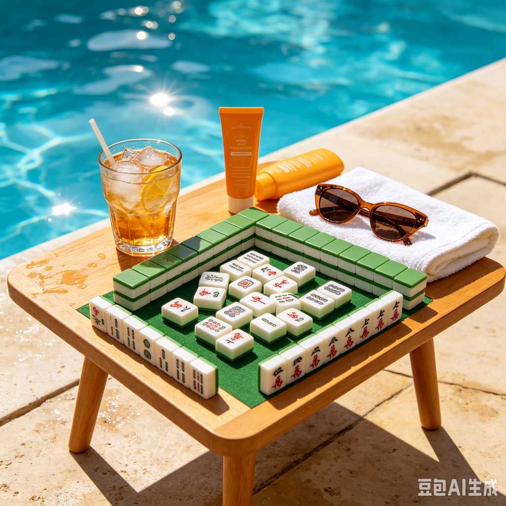 backpack portable mahjong tiles