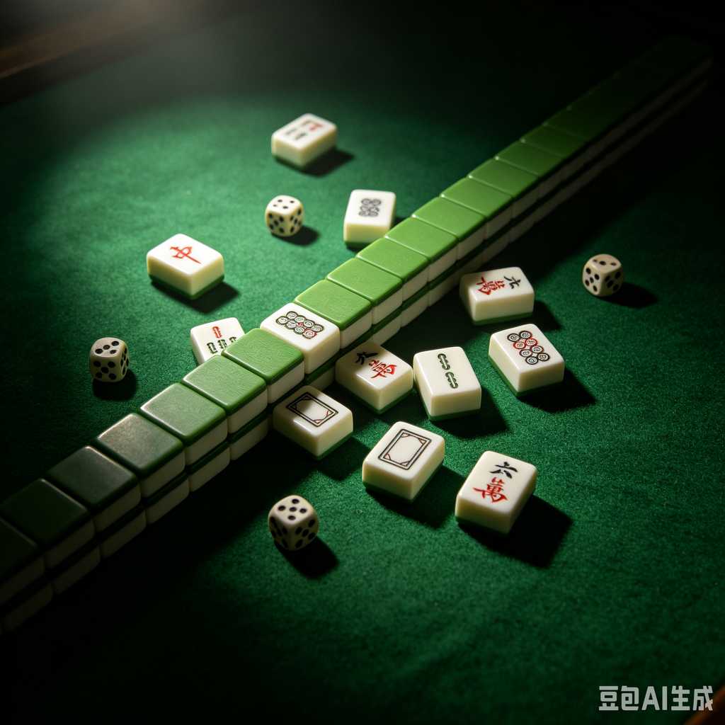 unique color mahjong tiles design