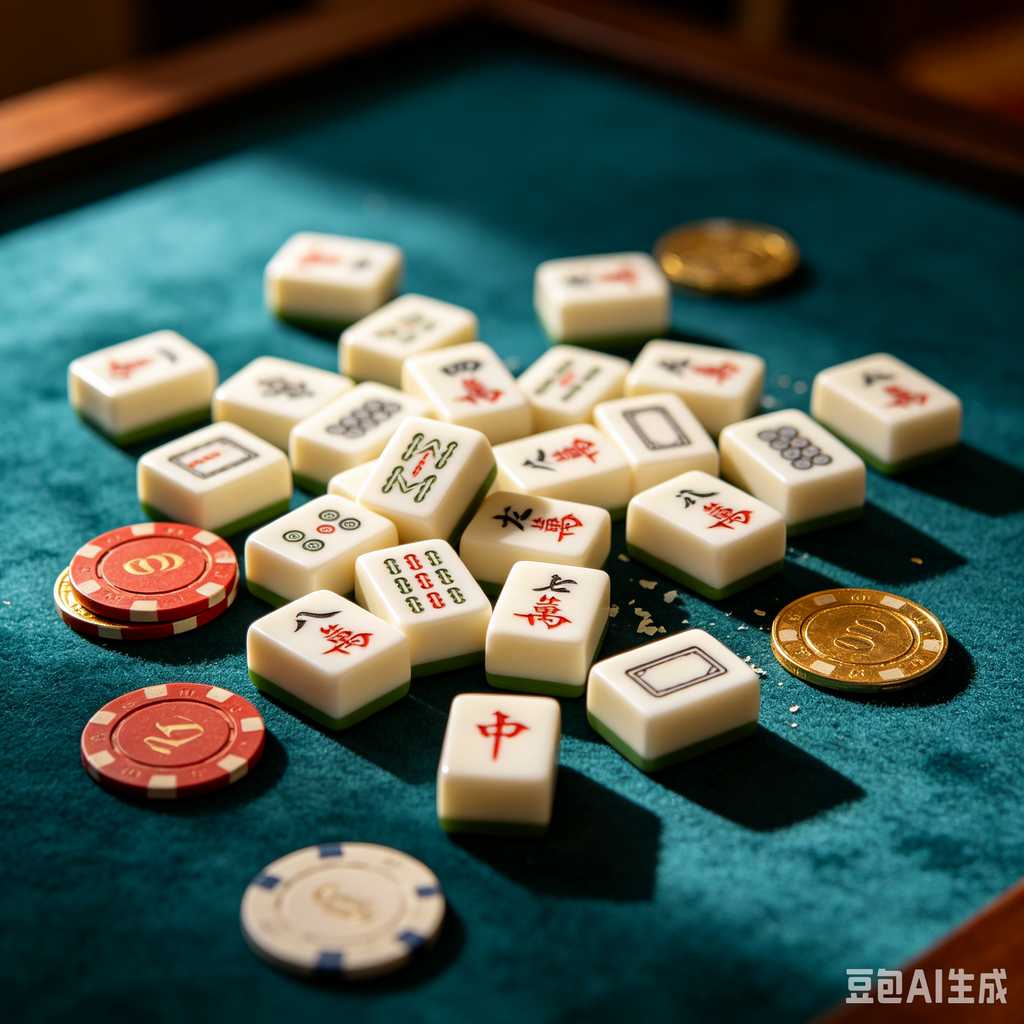 smooth print surface mahjong tiles